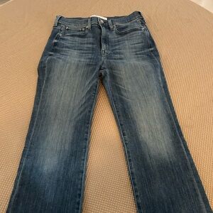 AYR the pop jeans size 29/regular 27 length bomb pop-